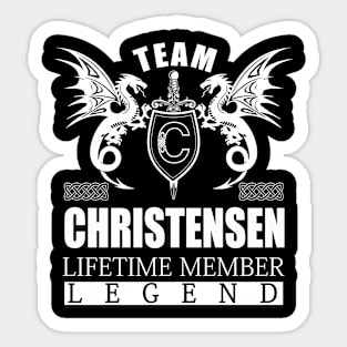 CHRISTENSEN Sticker